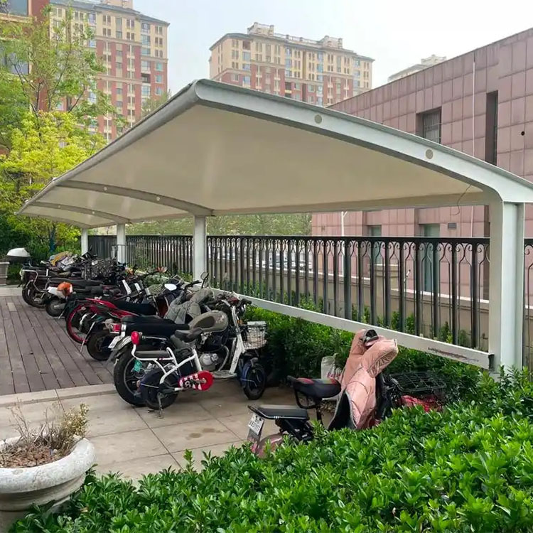 华安县膜结构电动车棚